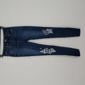 AMERICAN Eagle dark wash 360 next level stretch high rise jeggings